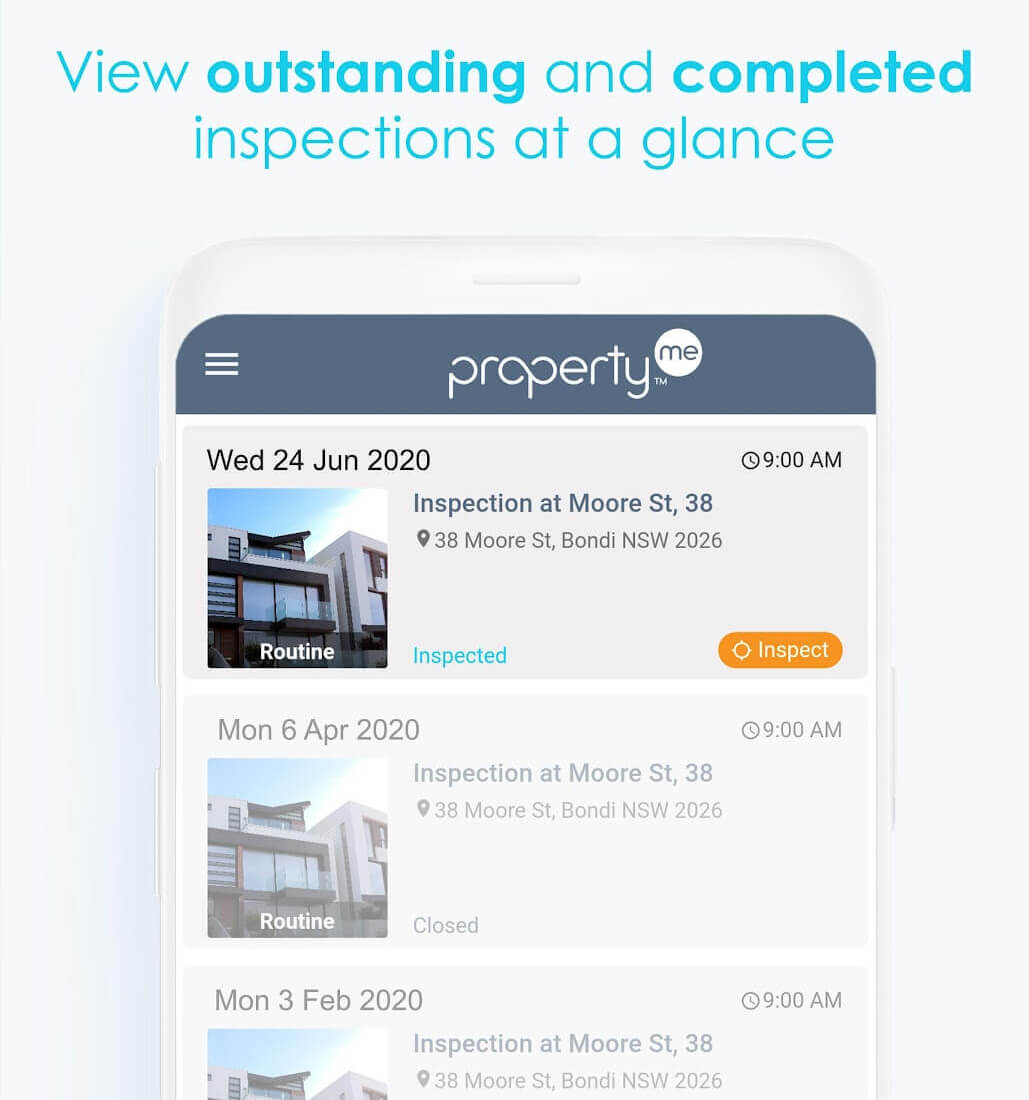 Inspections at a glance