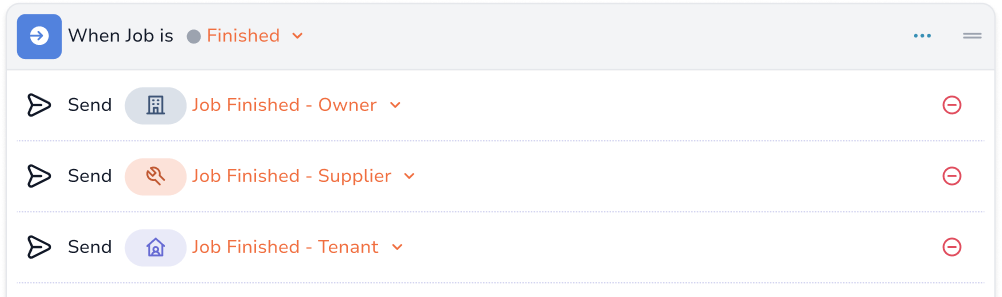 Jobs masonary Close the Loop and Assign to Accounting