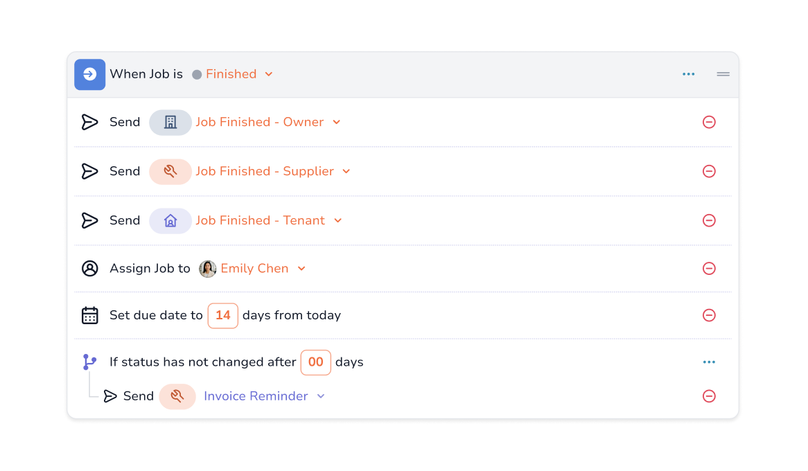 Jobs slider Automate your maintenance workflow 1
