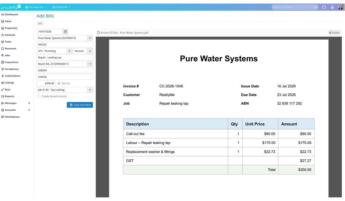 Jobs slider Streamline maintenance approvals with quote management 1