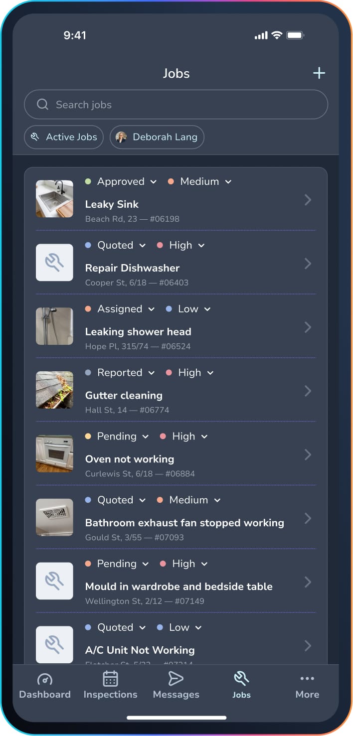 Maintenance dark