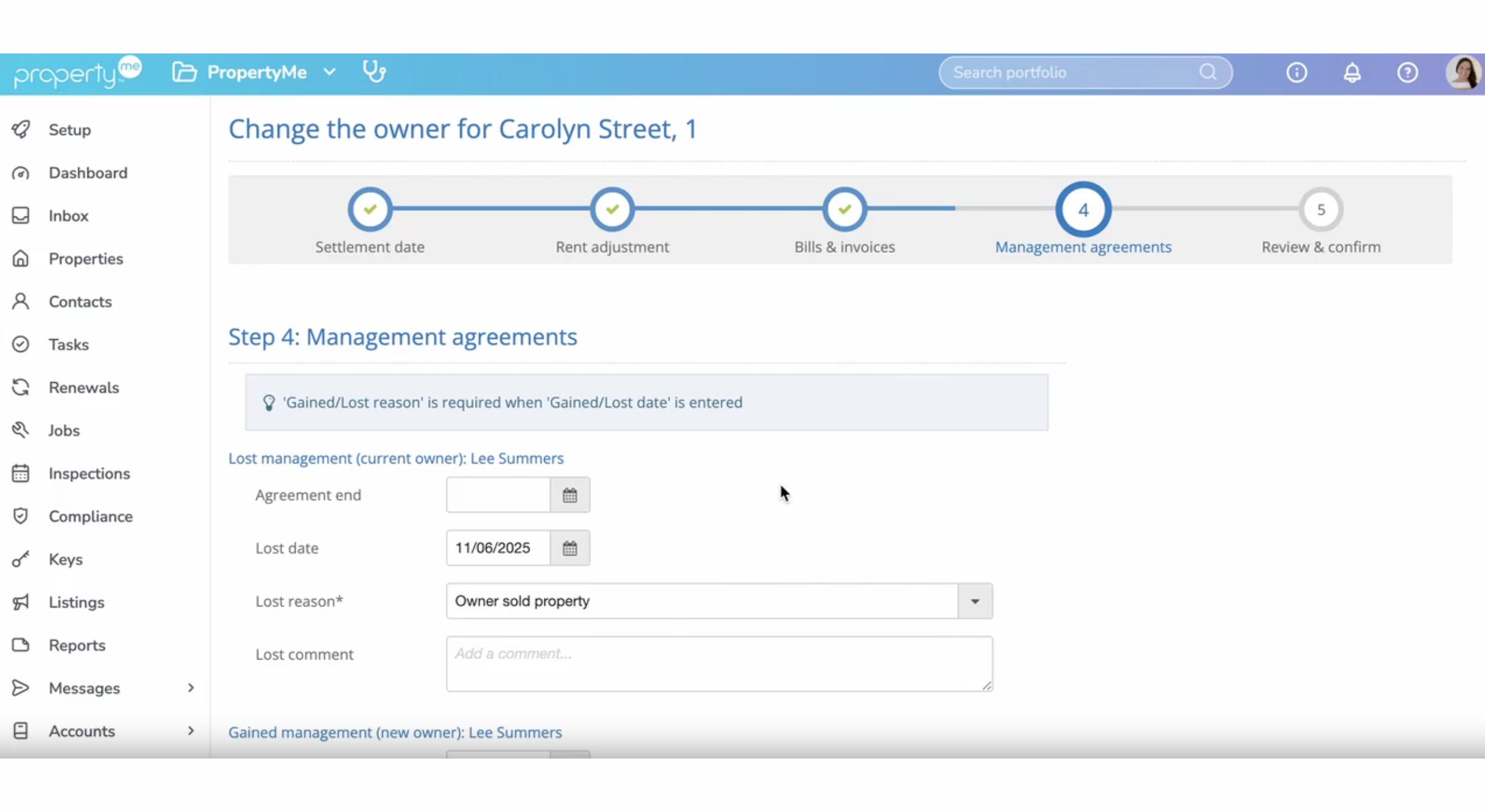 Insights & Reports: Track the health of your rent roll