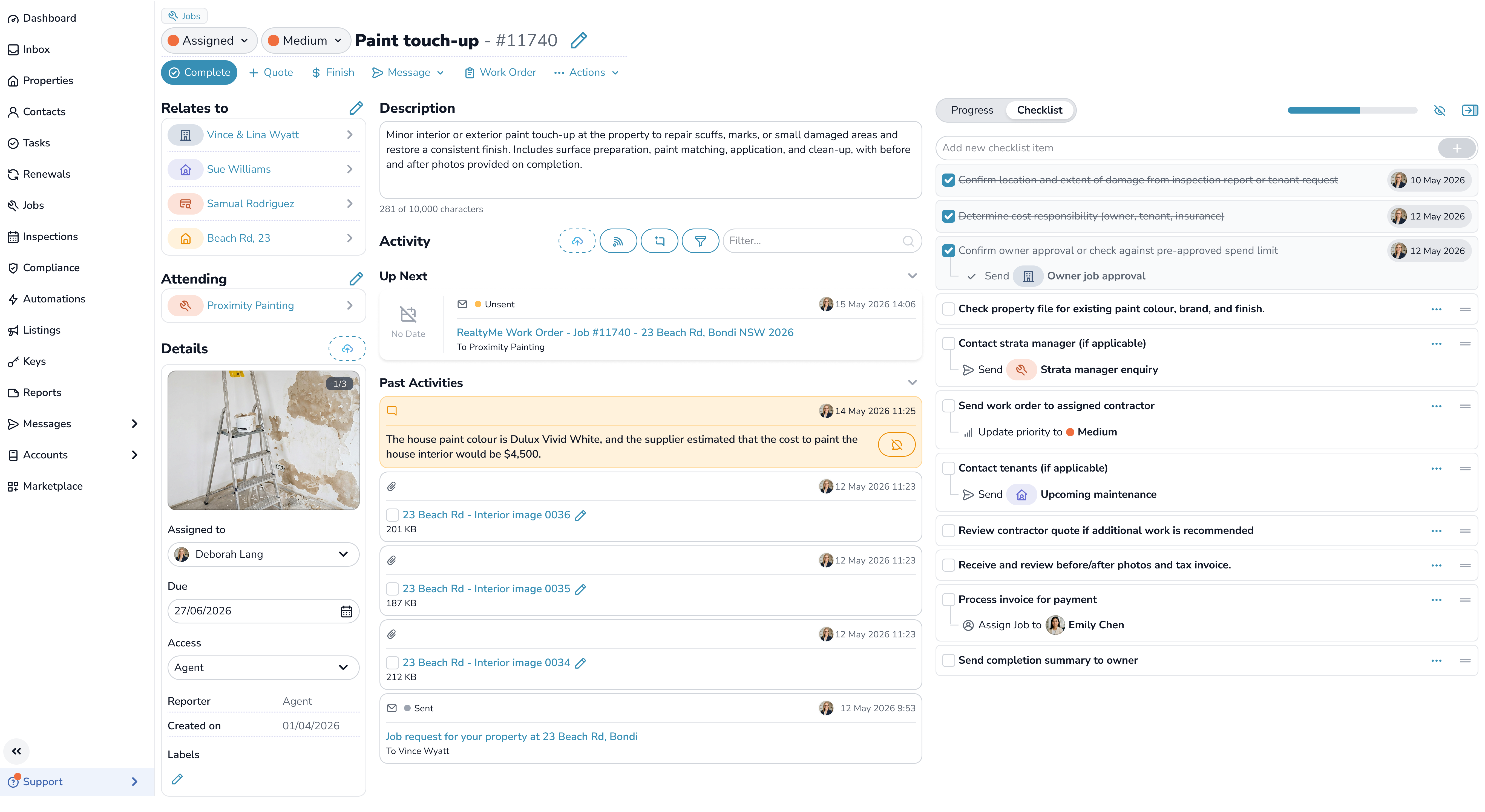 Jobs: Automate quotes, approvals and follow-ups