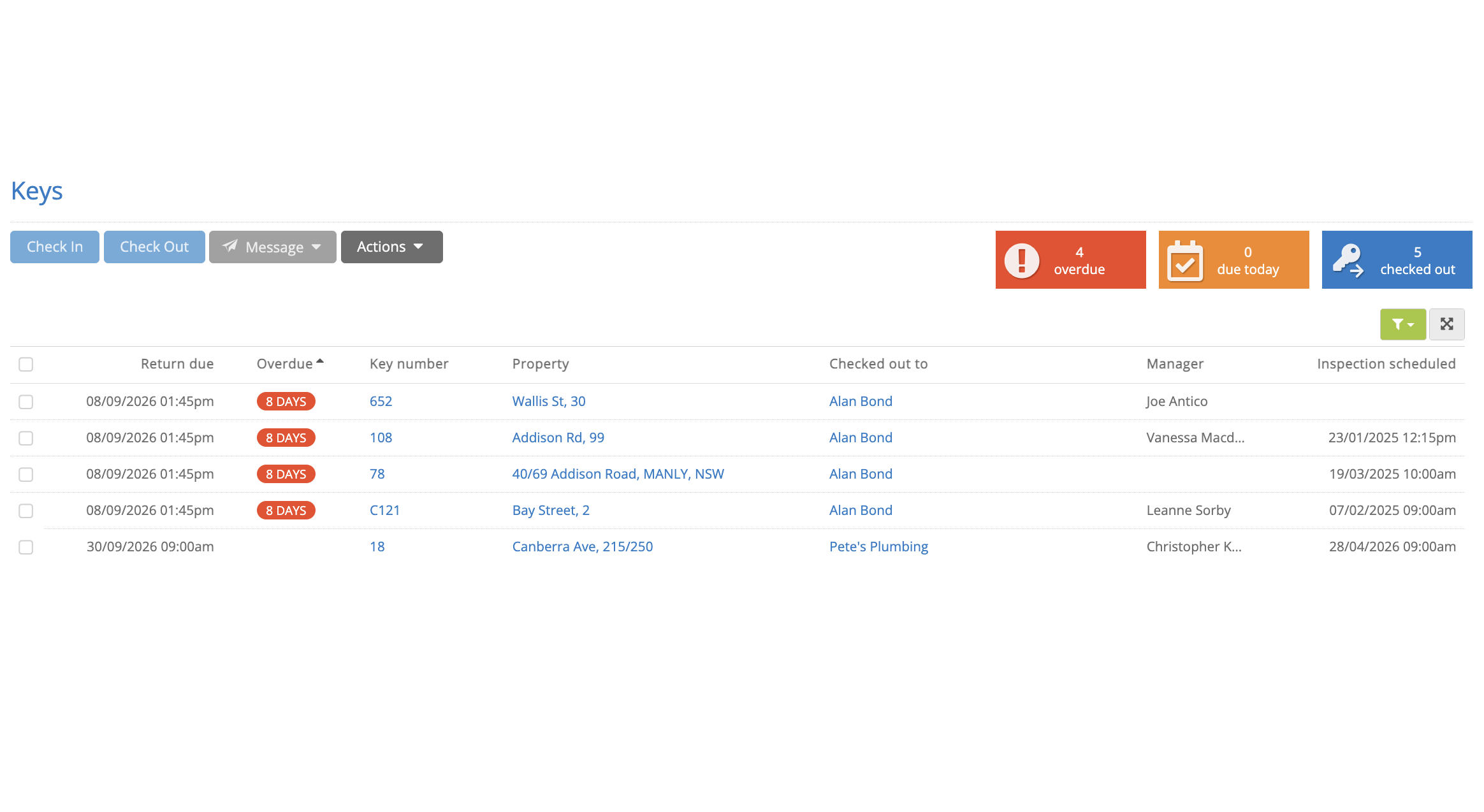 Key Management: Track the keys to every property
