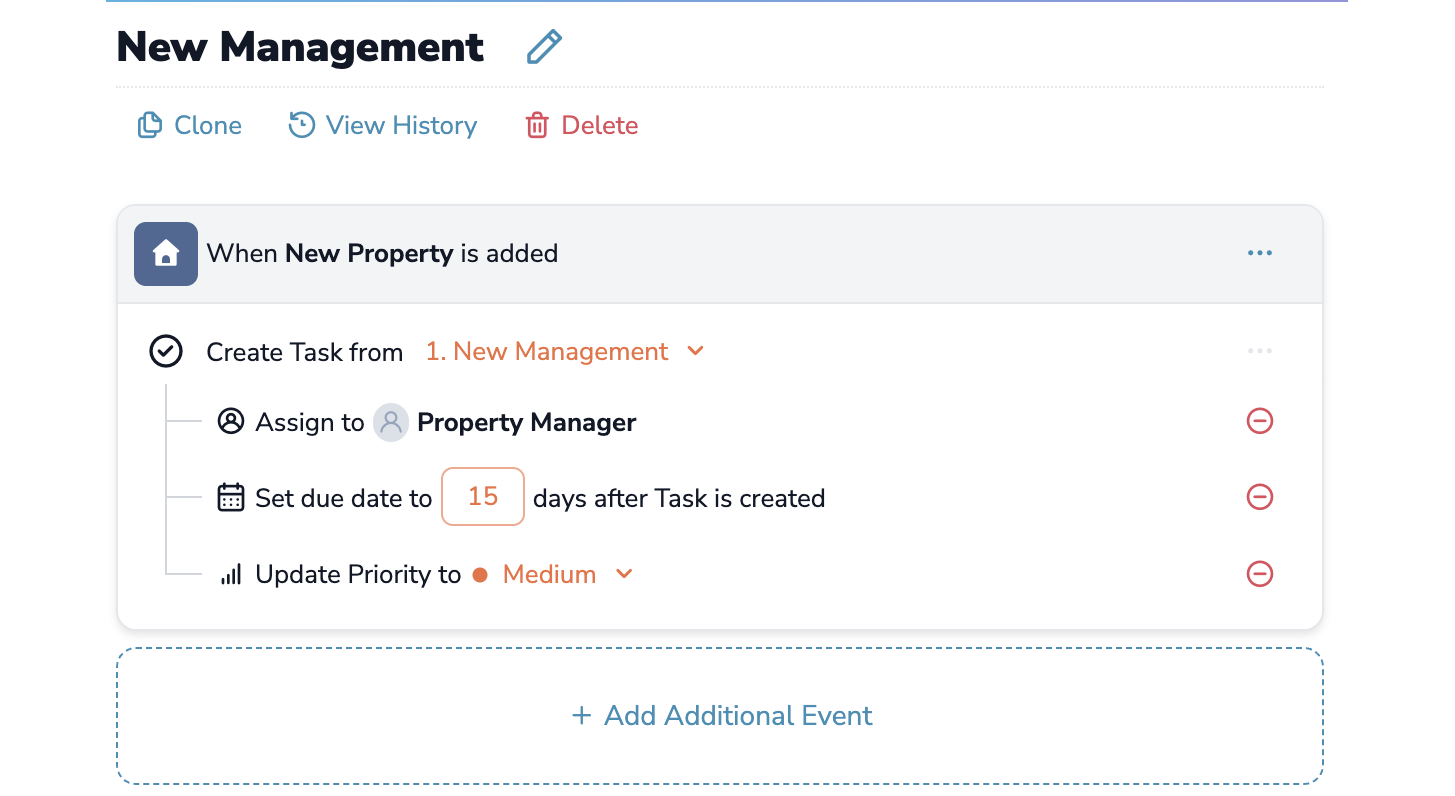 Task Automations: Automate unlimited actions in a single click