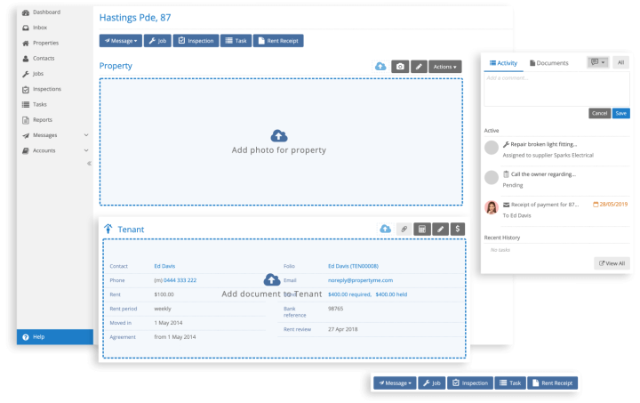Cloud Property Management Software Features - PropertyMe