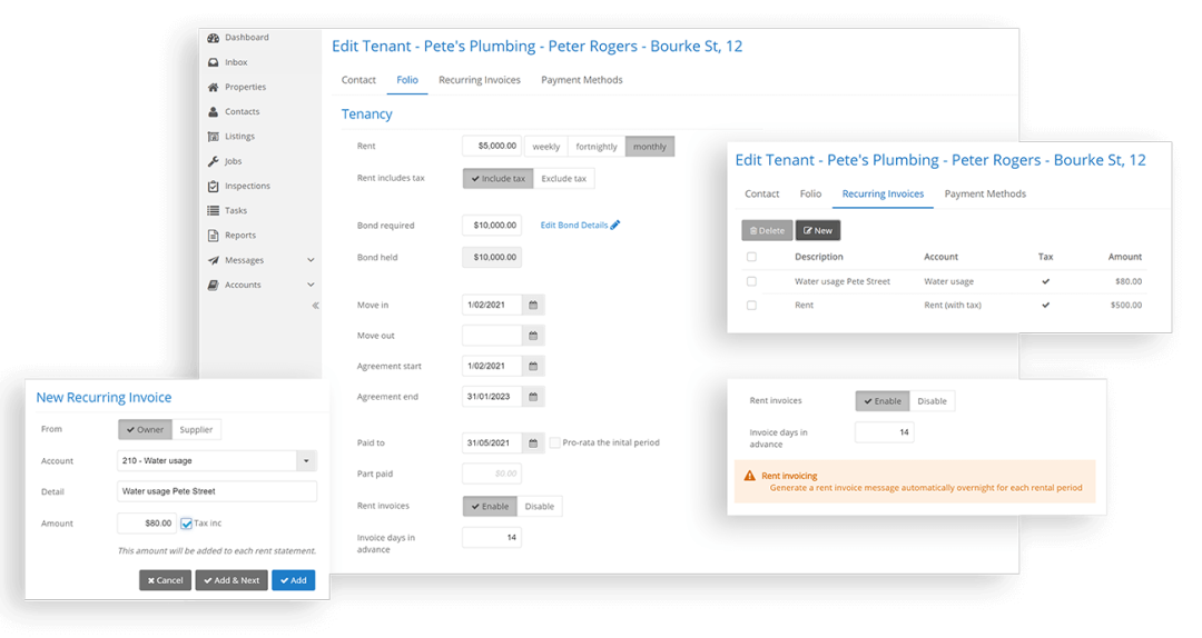 Cloud Property Management Software Features - PropertyMe